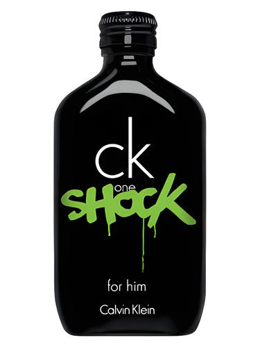 CK One Shock For Him Calvin Klein perfume bottle